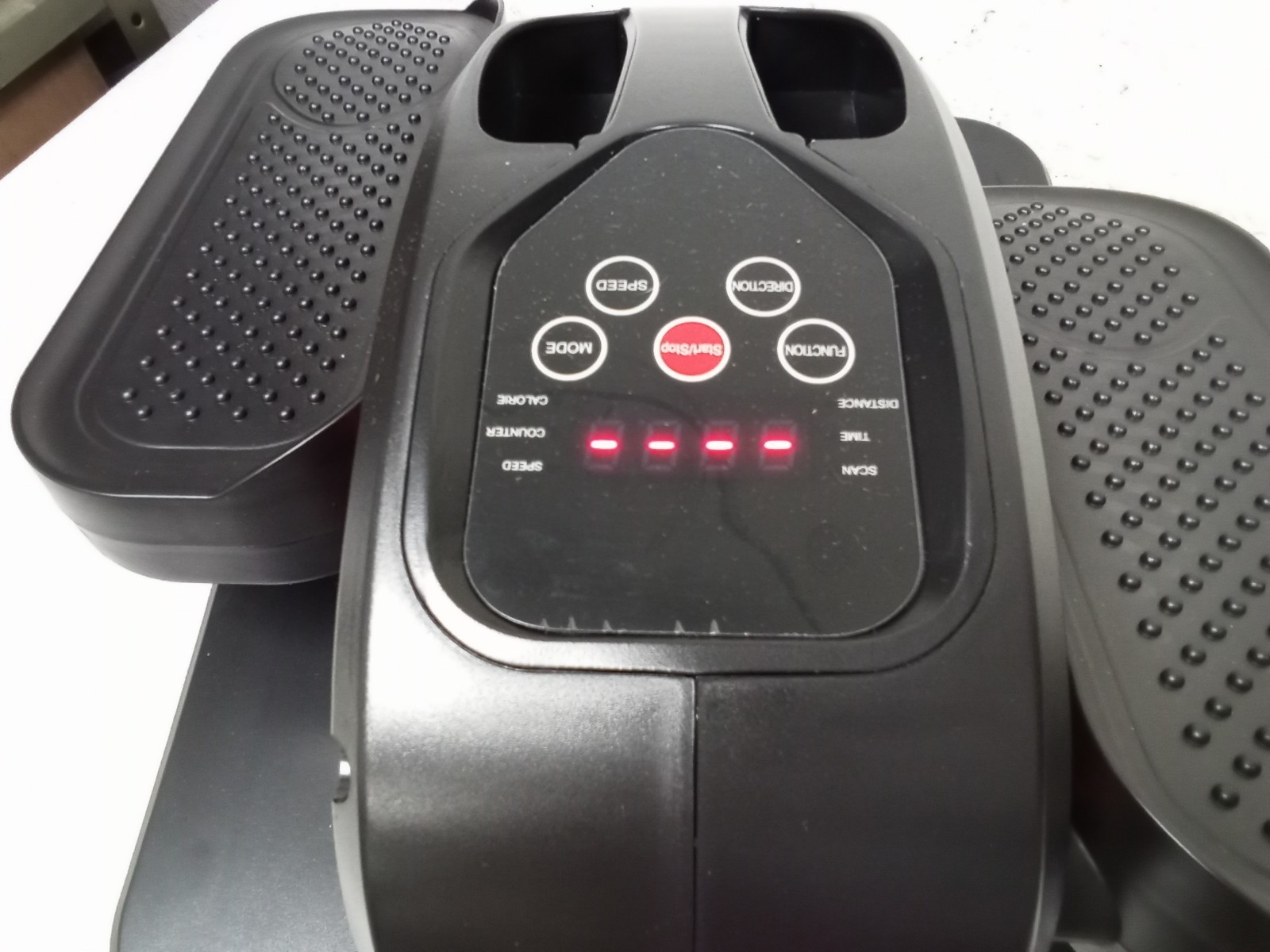 GUGTTR Under Desk Elliptical Machine, Portable Electrical Exerciser w/ Remote &