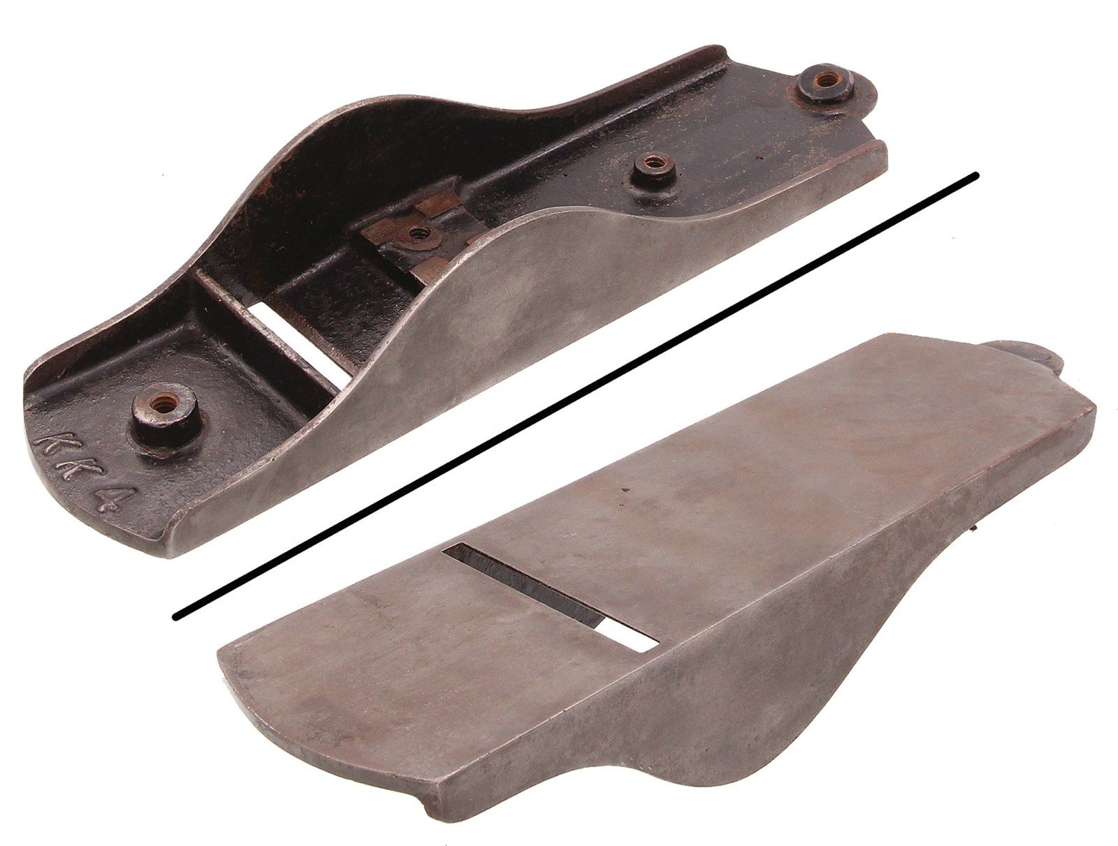 Orig. Plane Body for KK 4 Smoothing Plane-Two Inch - 90% Paint - mjdtoolparts
