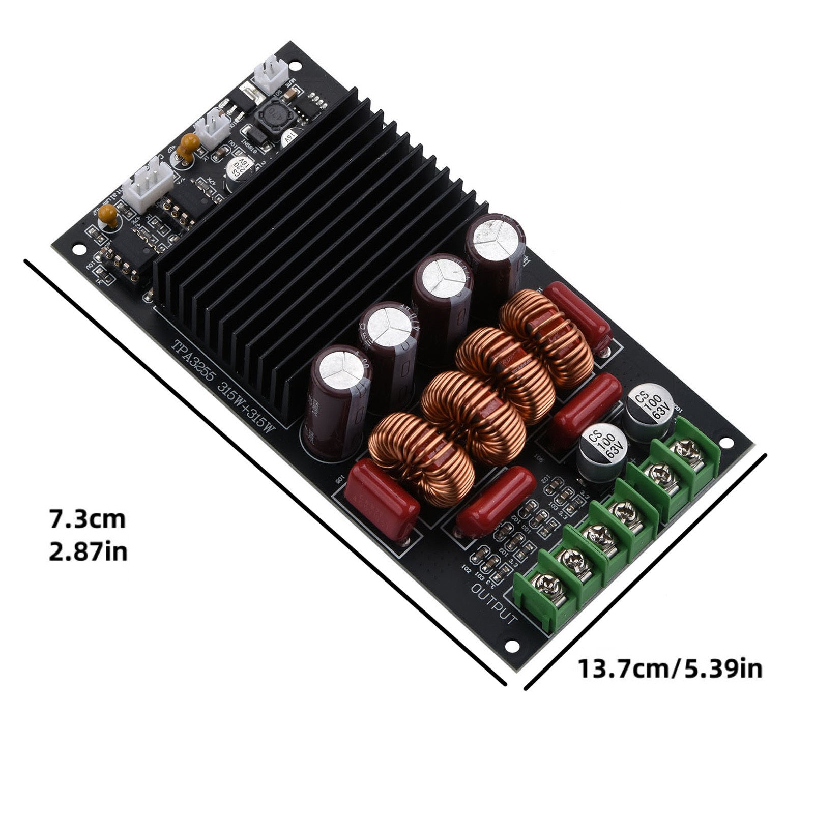 2CH TPA3255 HiFi Amplifier Board Audio Module With 100dB Dynamic Range