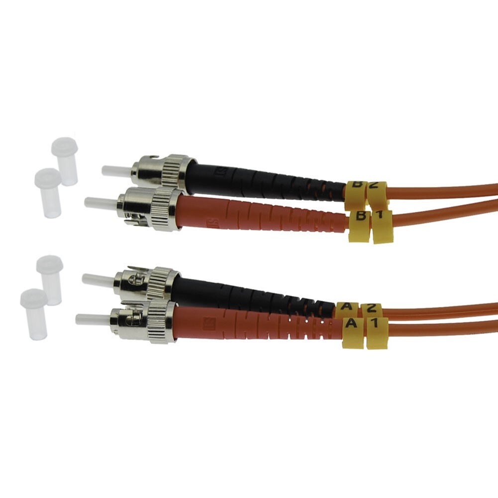 0.3-15m ST-ST Fiber Optical Cable Duplex Multimode 62.5/125 Optic Patch Cord