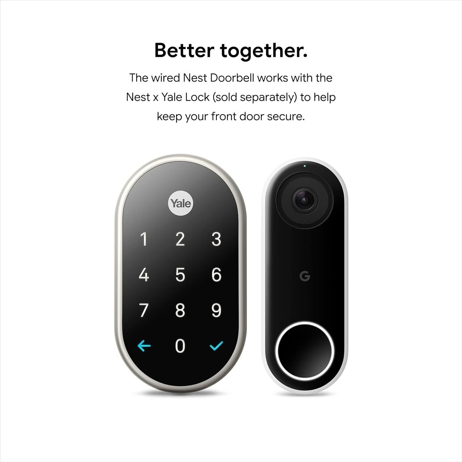 Google Nest Hello video Doorbell Wired