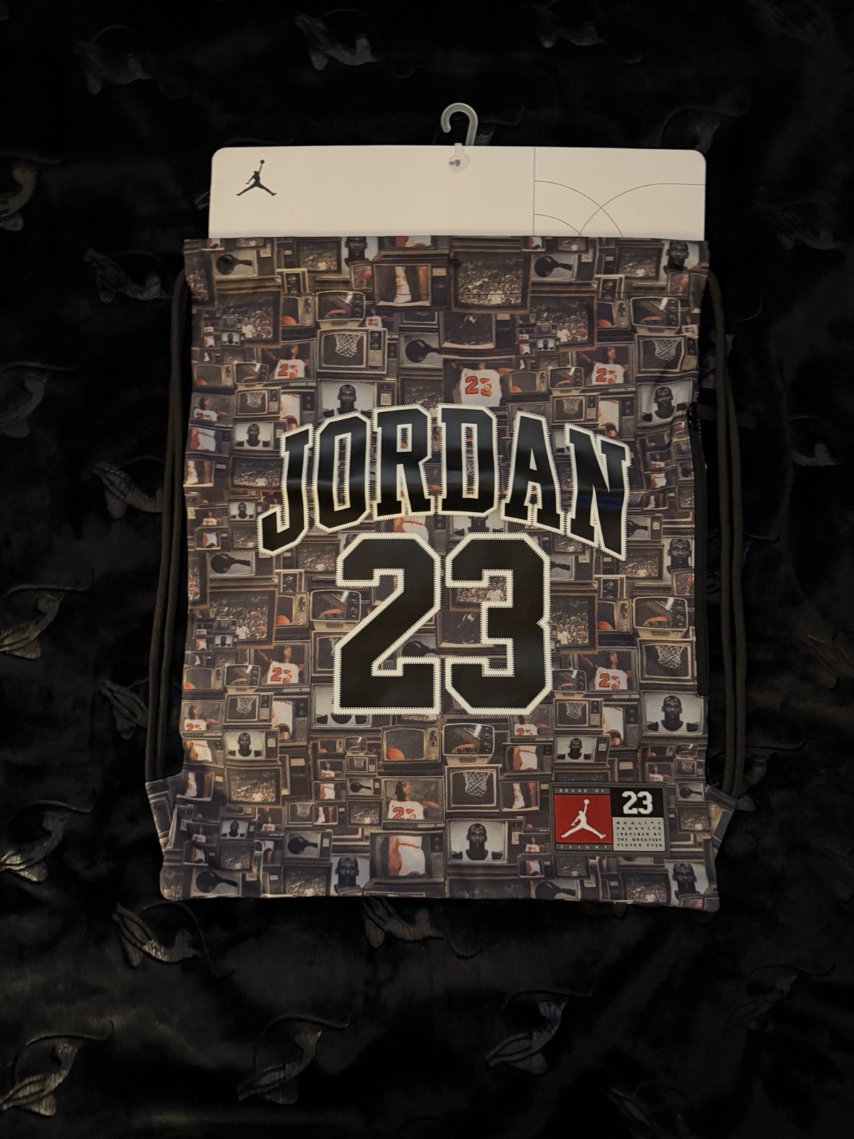 Nike Air Jordan Jersey Gym Sack Backpack TV Montage NWT