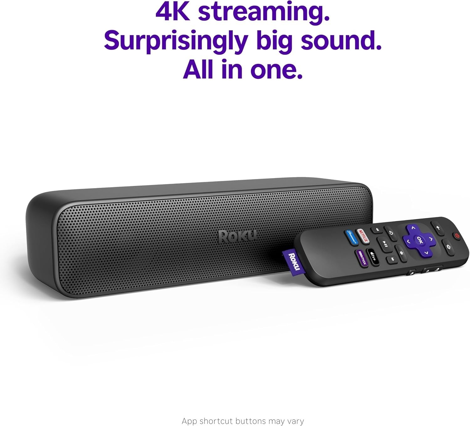 Roku Streambar Pro Stereo Soundbar Grey