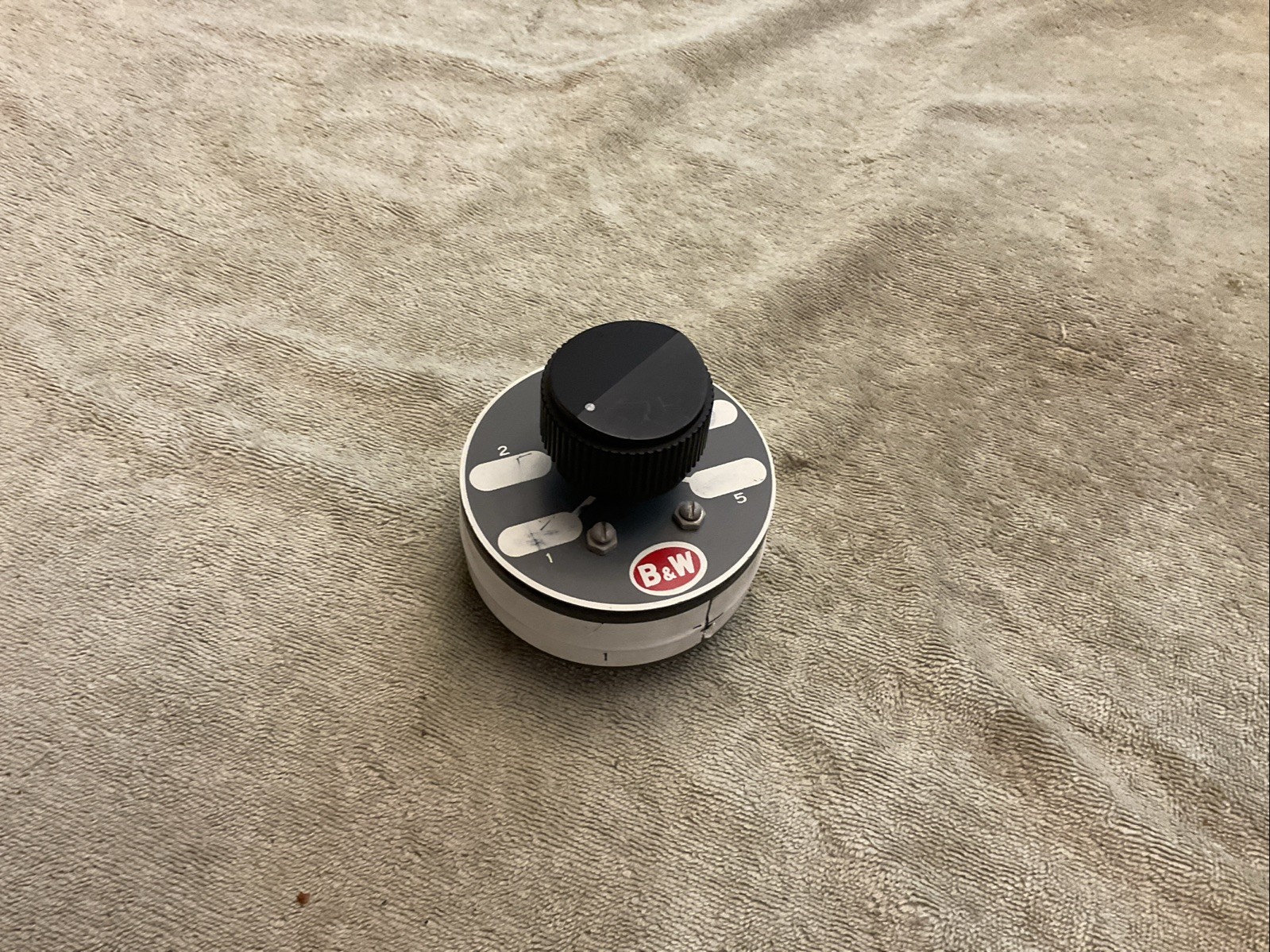 Barker & Williamson B&W 590 5 Position Coaxial Antenna Switch BinF6