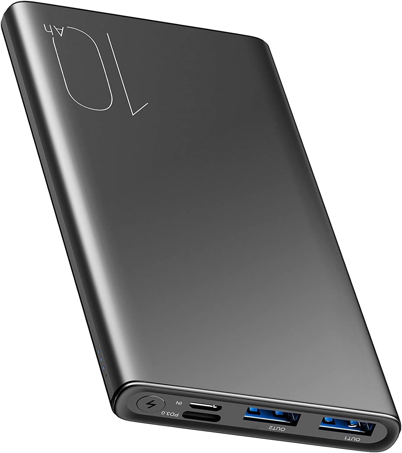 TOZO WB1 PD Portable Charger 10000mAh Fast Power Bank Battery Pack w/ USB Cable