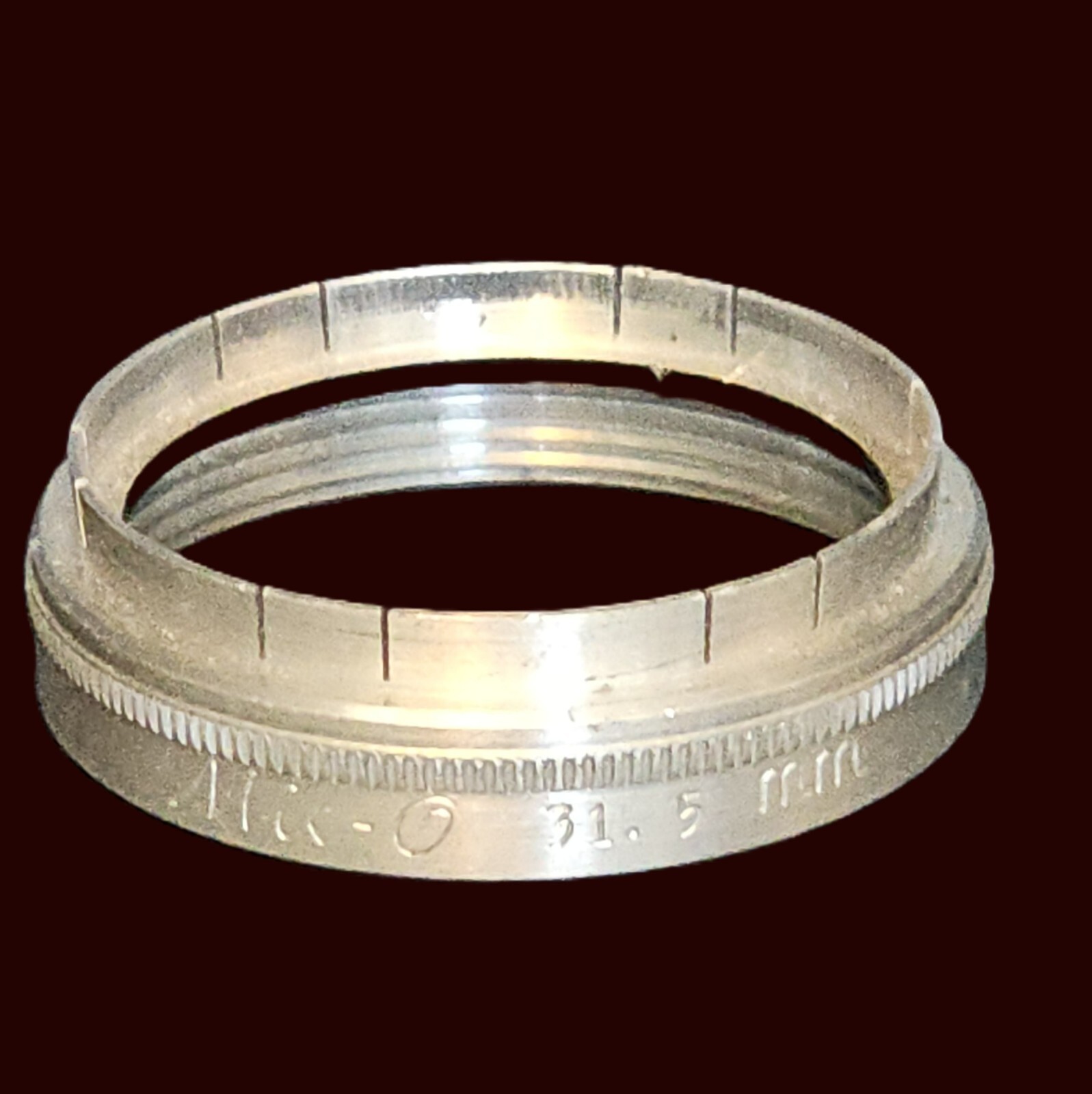 Vintage Mil-O 31.5mm Adapter