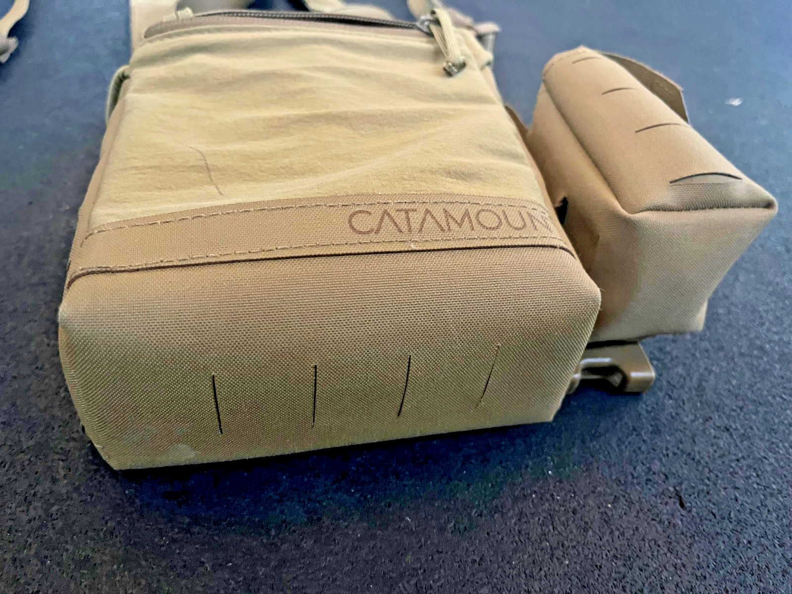 Catamount Bino Harness w/ Rangefinder Pouch - MEDIUM