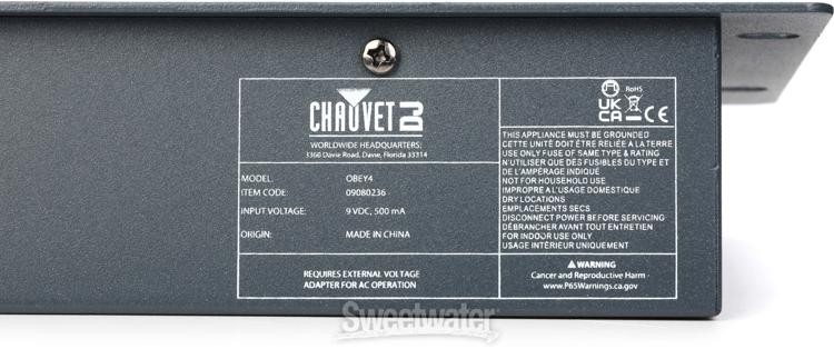 Chauvet DJ Obey 4 16-ch DMX Lighting Controller