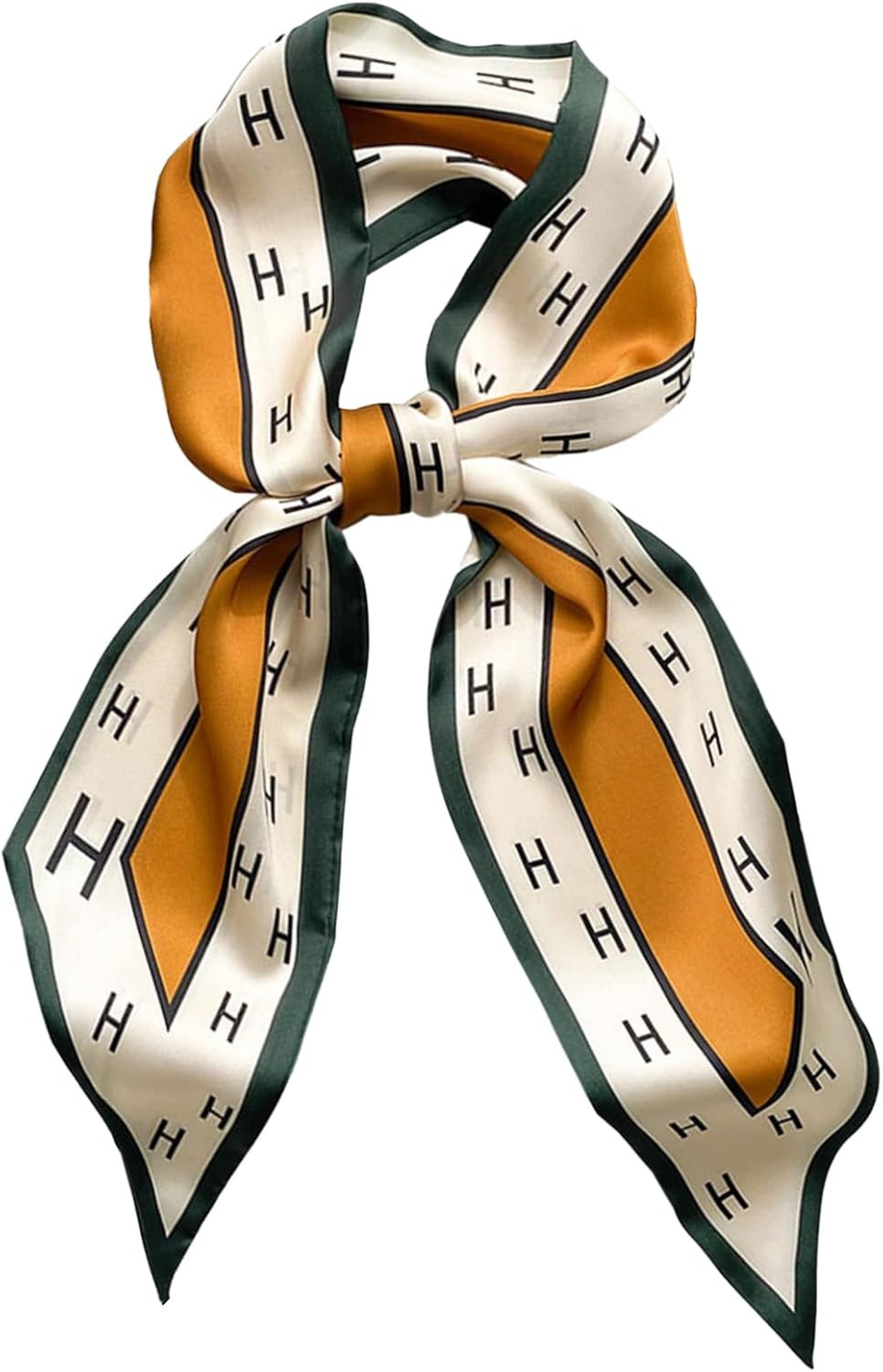 Fashion Scarf for Women - 58" Long Skinny Scarf Lightweight, Luxurious Silk Feel