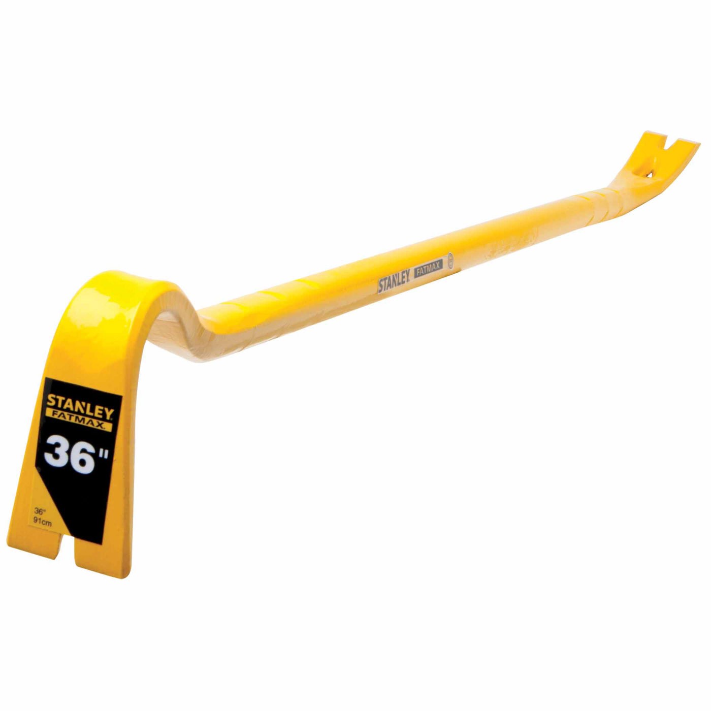 Stanley 55-104 FatMax 36in High Carbon Steel Tri-Lobe Slotted Wrecking Bar