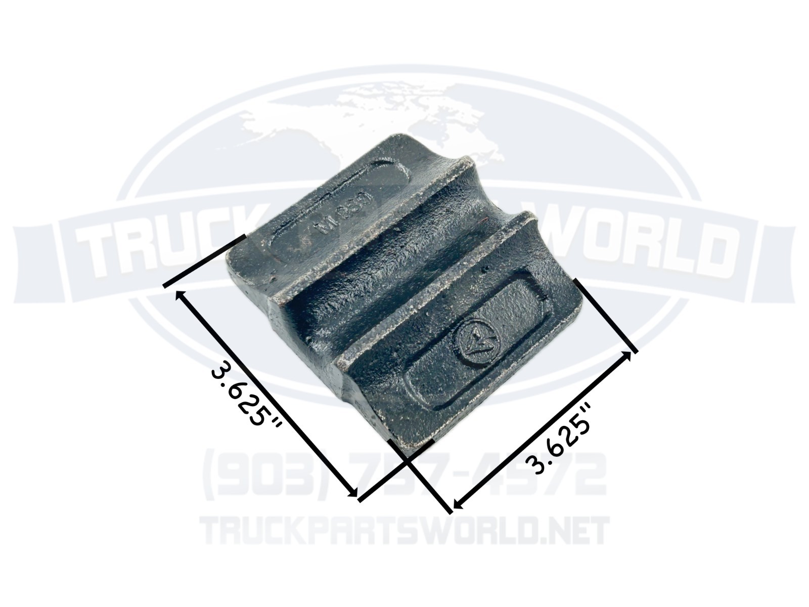 Dayton 338-1798 Top Plate for Peterbilt Rear Low Mount Air Leaf Suspension E7847
