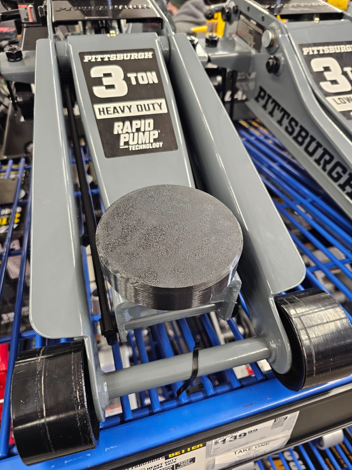 Pittsburgh Compatible Floor Jack Polyurethane Saddle Pads - Harbor Freight