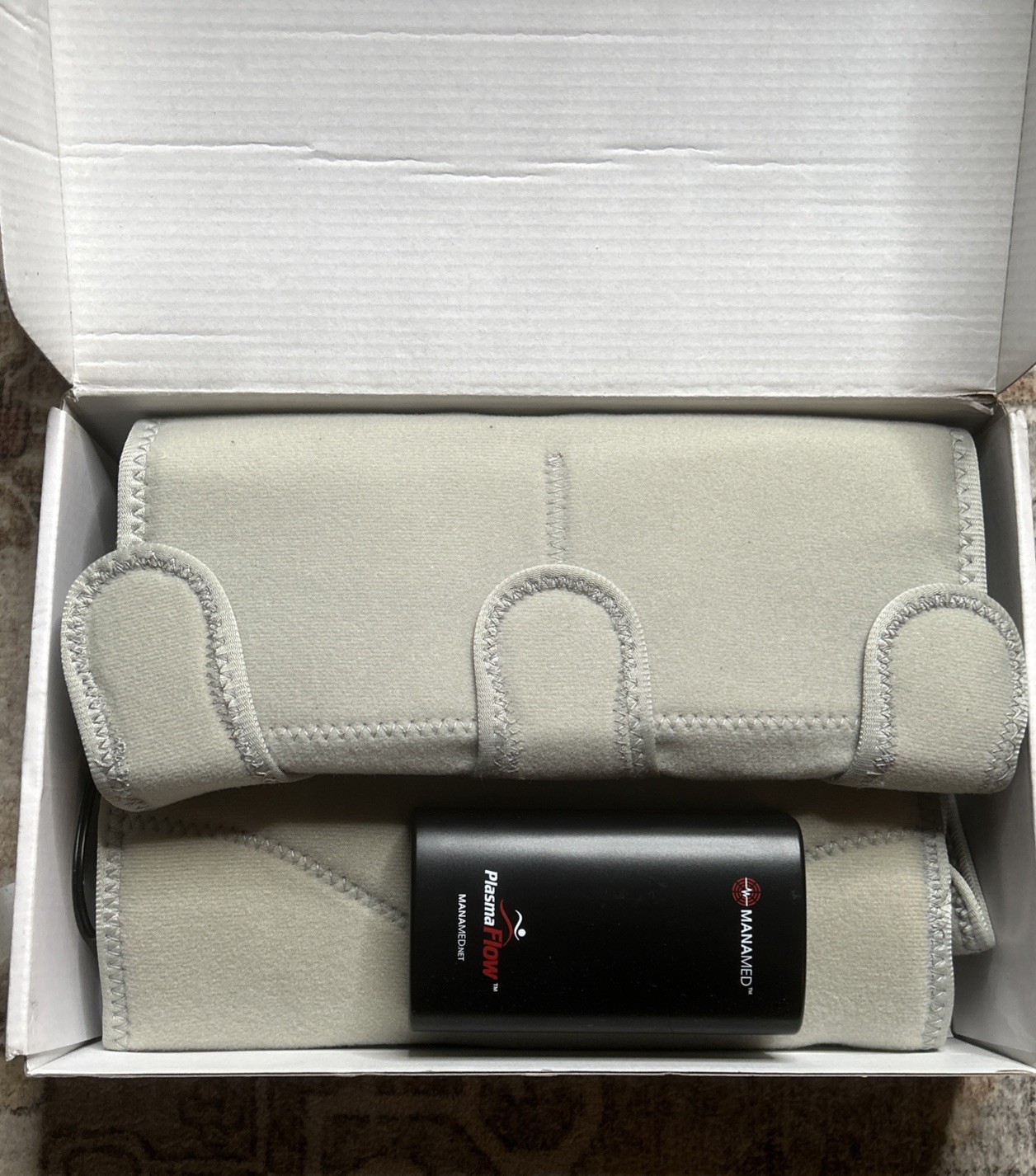 Plasma Flow Portable Limb Compression Device Cordless W/Charging and Manual