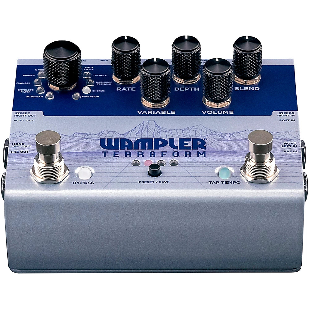 Wampler Terraform Modulation Multi-Effects Pedal LN