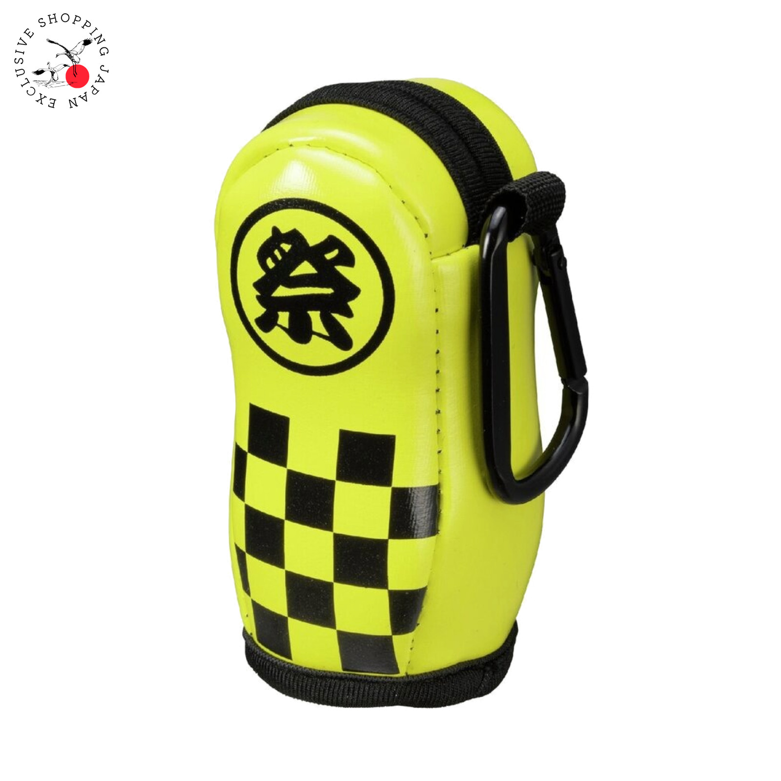 Mizuno Golf 2 Ball Case Holder Bag Yellow Unisex 2025 Japan Model Carabiner New