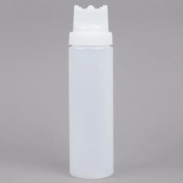TableCraft 12463C3 SelecTop Wide Mouth Triple Tip 24 oz Squeeze Bottle