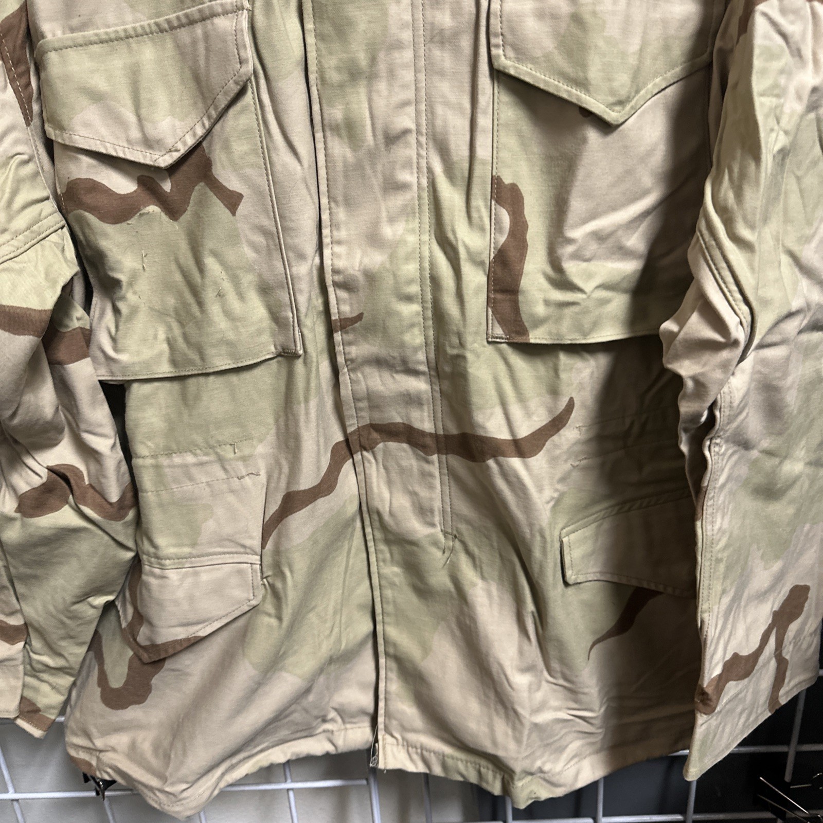 US Military M65 Field Jacket Desert DCU Camouflage MEDIUM REGULAR USAF
