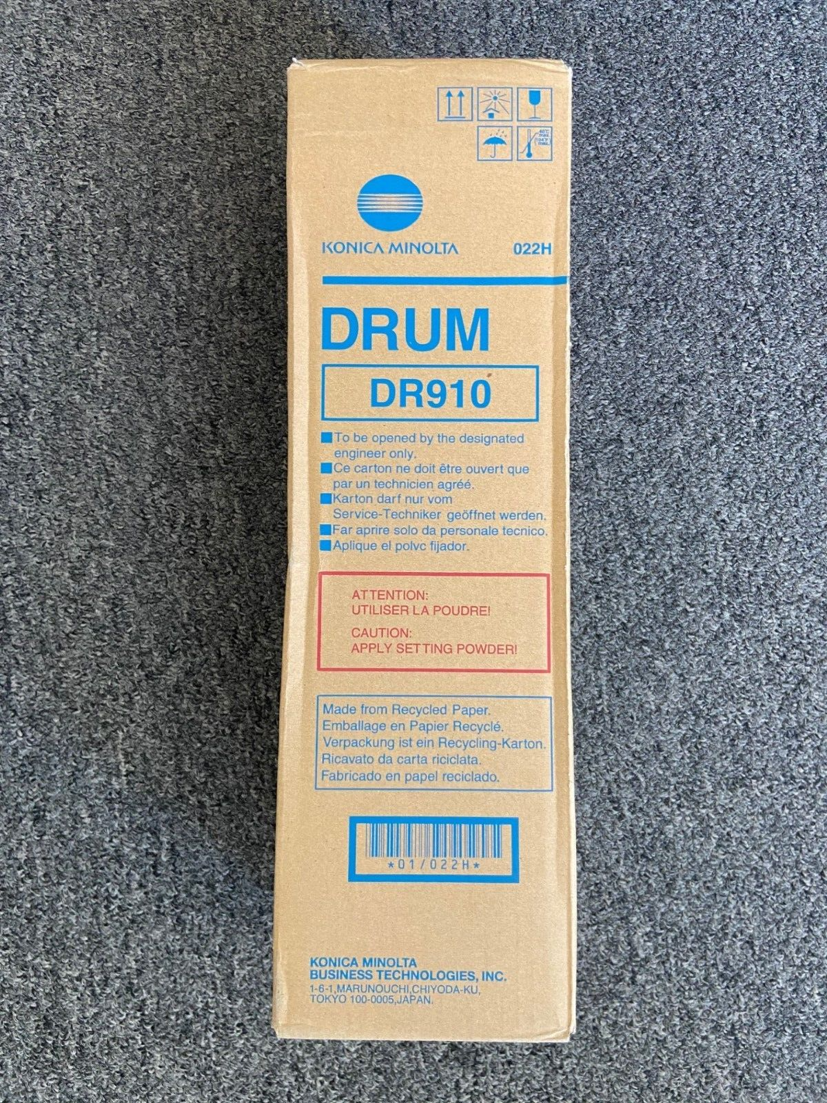 DR910 Drum Konica Minolta ***NEW*** Genuine & Original