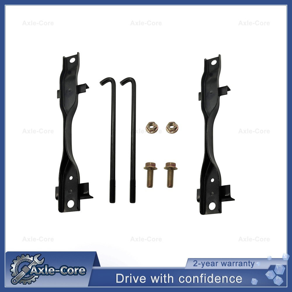 Pair Battery Hold Down Clamp W/Bolt & Nut Kit For 1979-1983 Toyota Pickup Truck