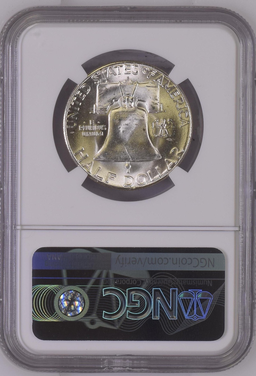 1953-S Franklin Silver Half Dollar - NGC MS 65 - B16