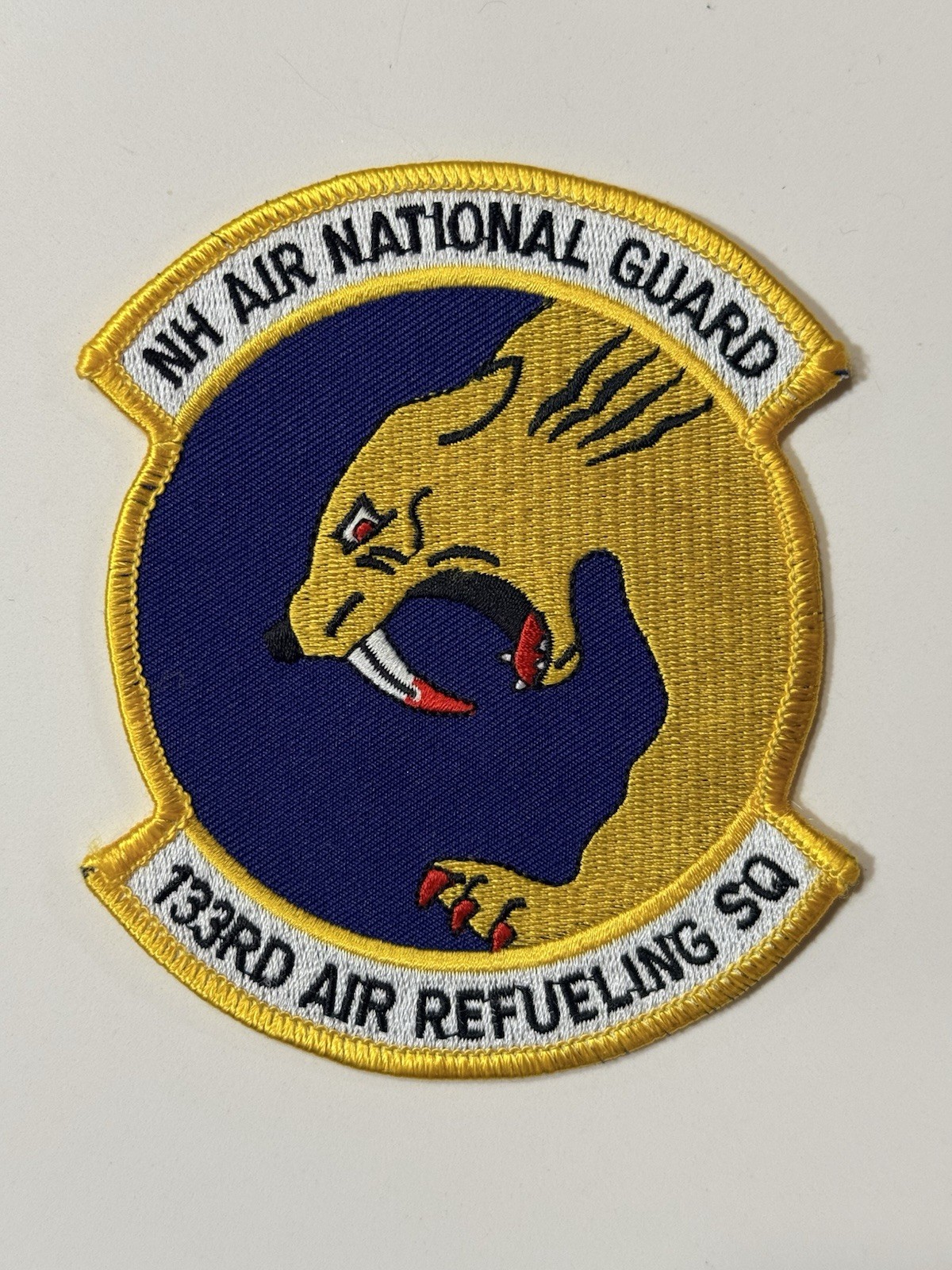 Original USAF 133rd Air Refueling Squadron (ARS) - NH Air National Guard Patch