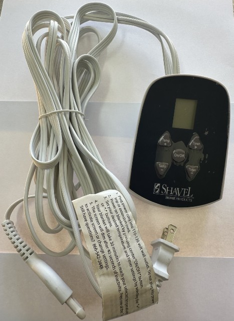 Shavel A6-BQ Home Products Electric Heating Heated Warm Blanket Controller Only