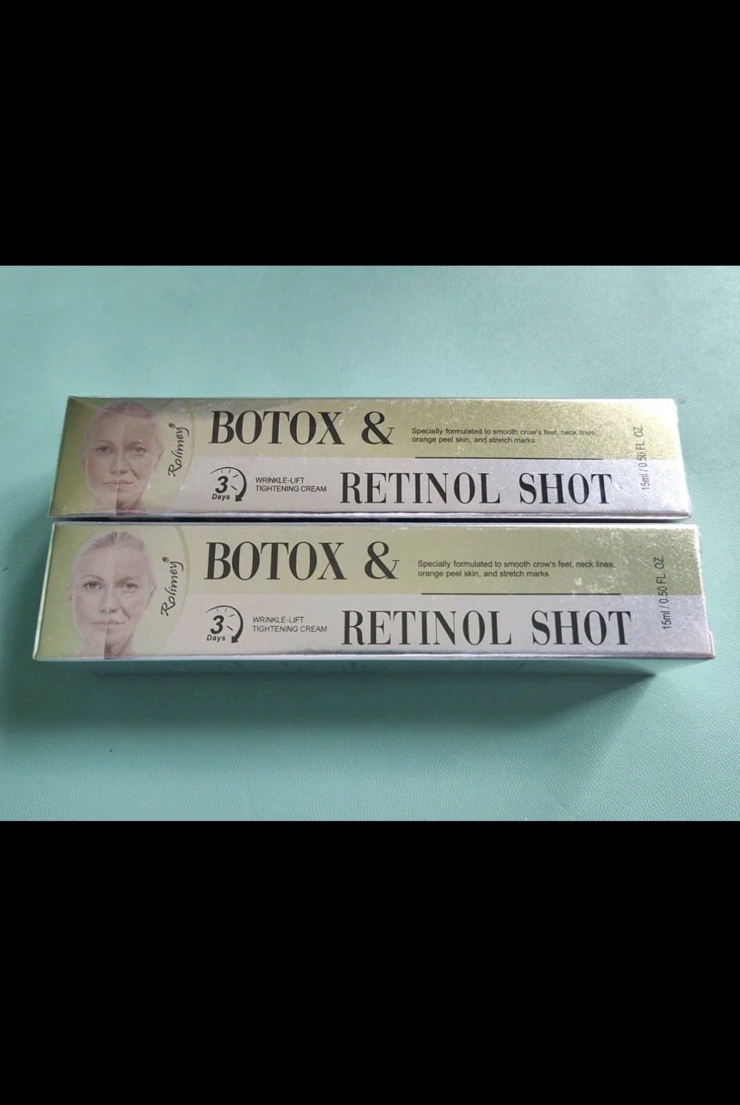 2 Pack Retinol Shot|Tightening Booster|Celimax|Firm Skin|15ml/0.50fl.oz SEALED
