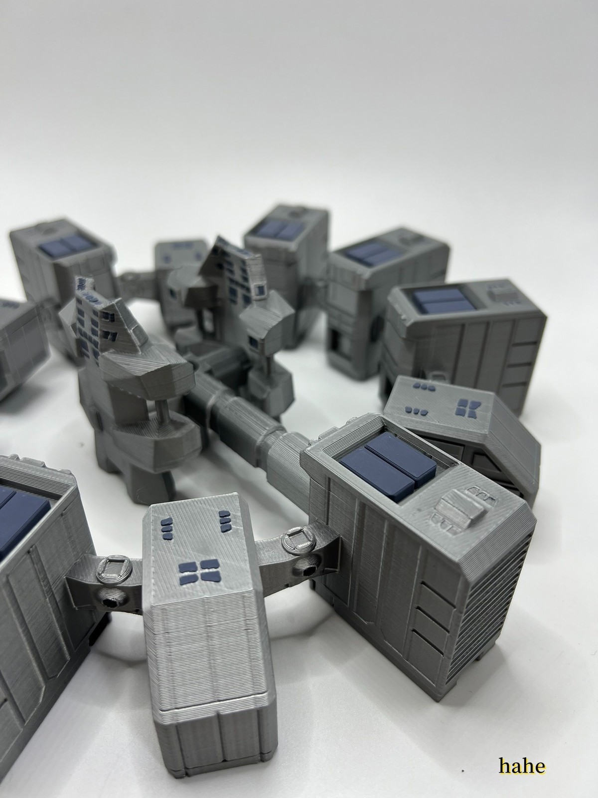 Interstellar Endurance Space Station Rotatable Model 3D Printed Collect Ornament