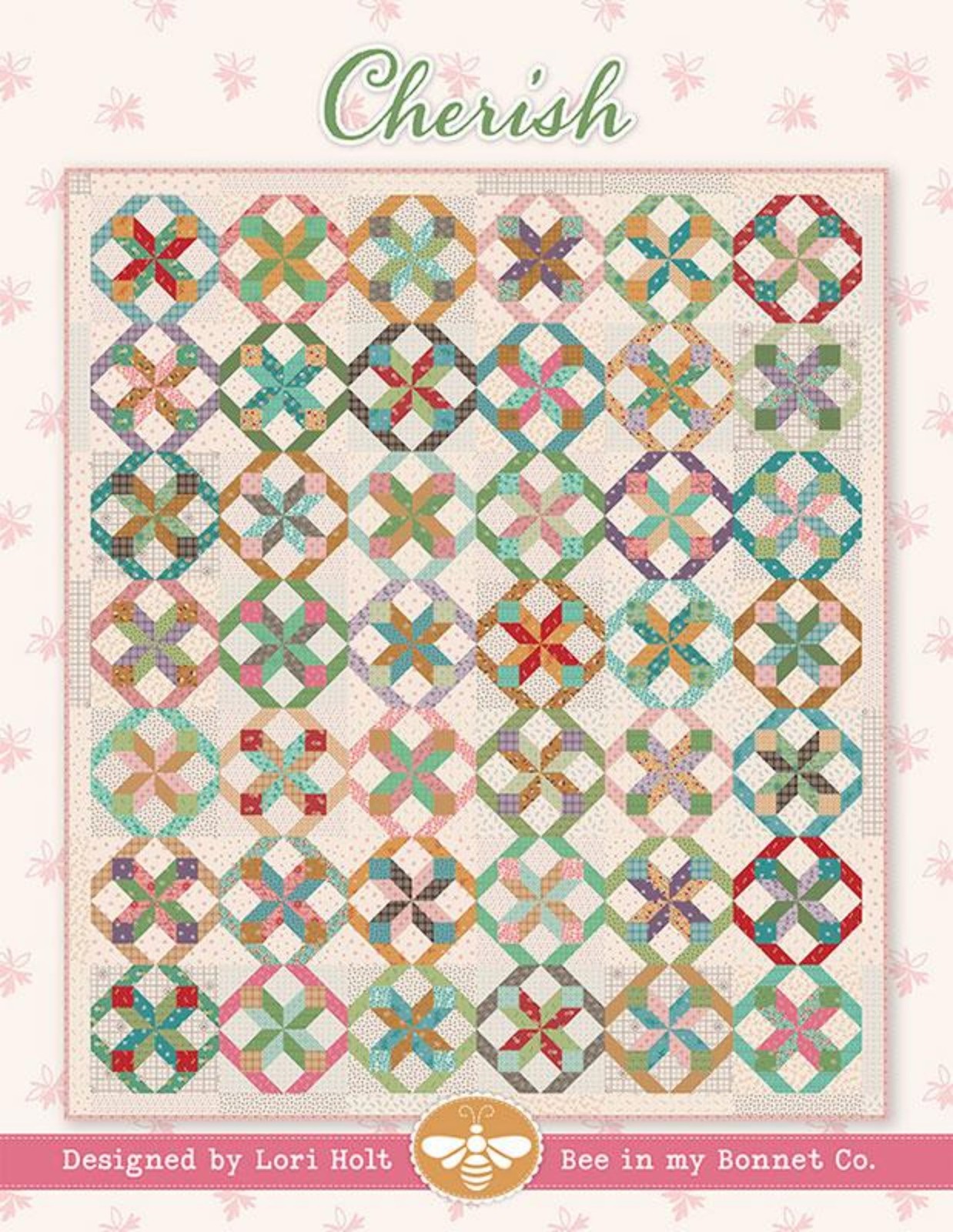 Cherish Quilt Pattern by Lori Holt for It's Sew Emma-Moda Fabrics