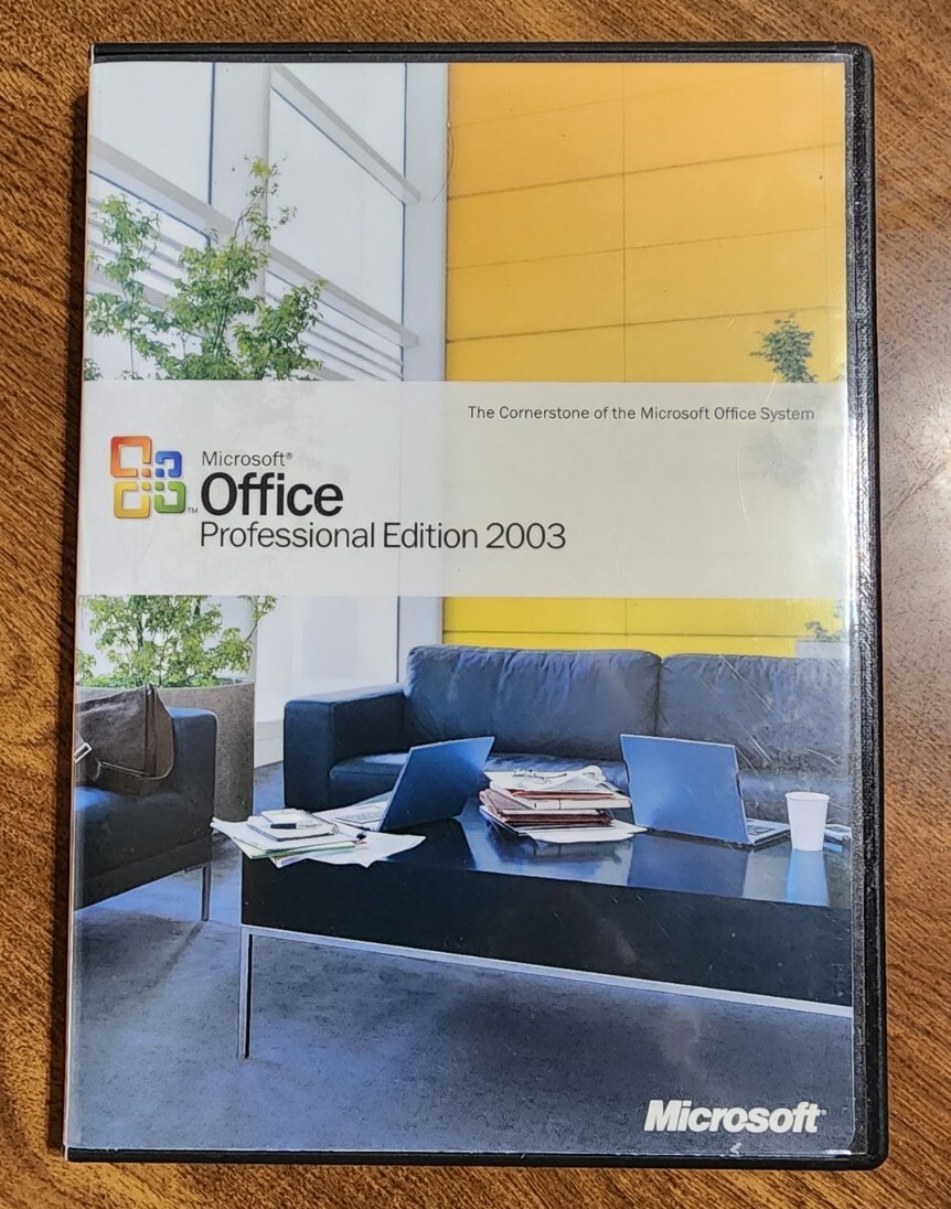 Microsoft Office Professional Edition 2003 w/ Product Key