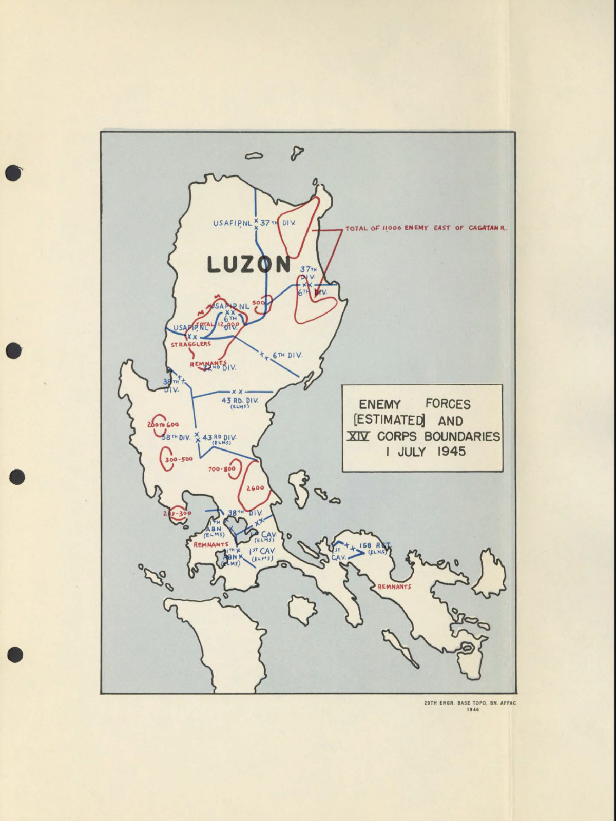64 Page 1945 8th Eighth Army Luzon Campaign Mop Up Operation Maps on Data CD
