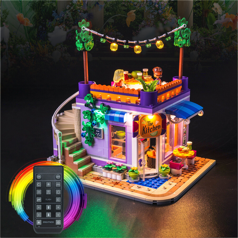 LocoLee LED Light Kit for Lego 41747 Friends Heartlake City Community Kitchen