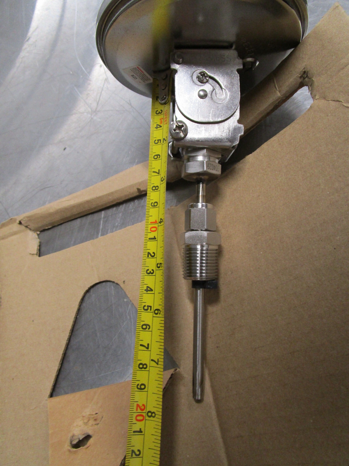 New Ashcroft 50-EI-70-E-040 100C Bimetal Thermometer
