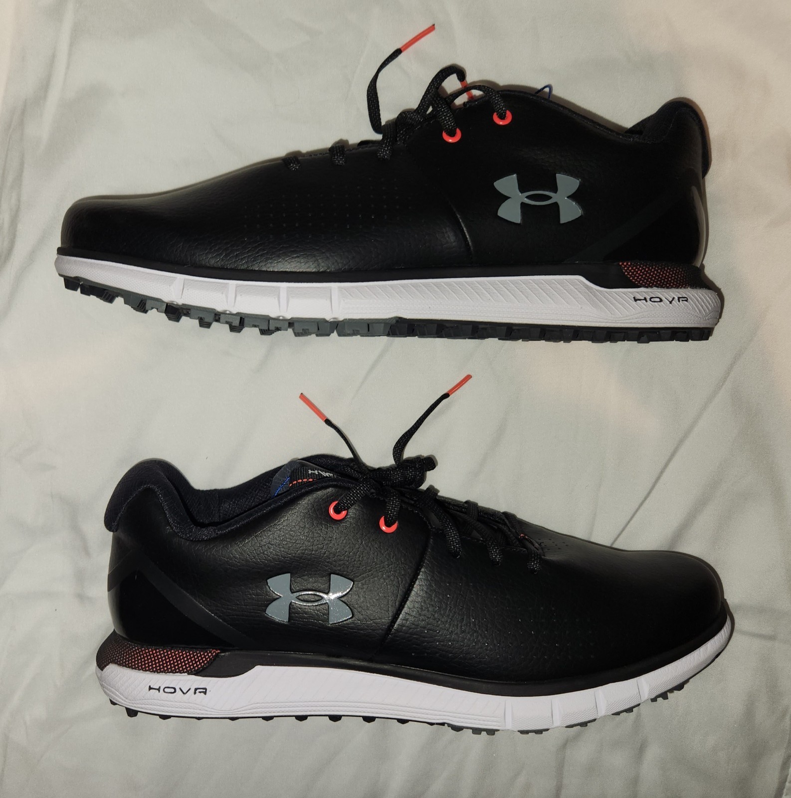 Men's Under Armour HOVR Fade 2 Spikeless WIDE Golf Shoes. Size 10.5. Brand new.