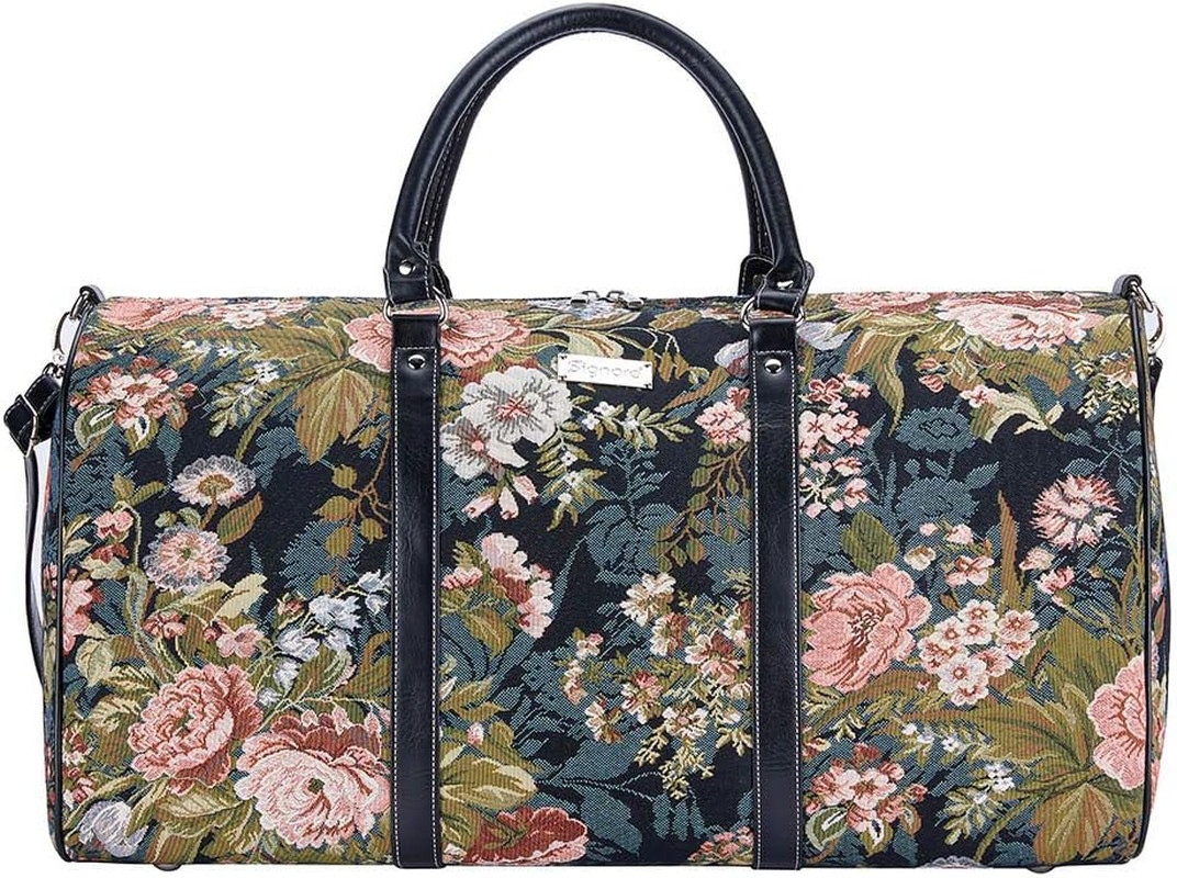 Women Large Duffel Bag, Ladies Carry-on Overnight Weekender, Womens Hand Luggage