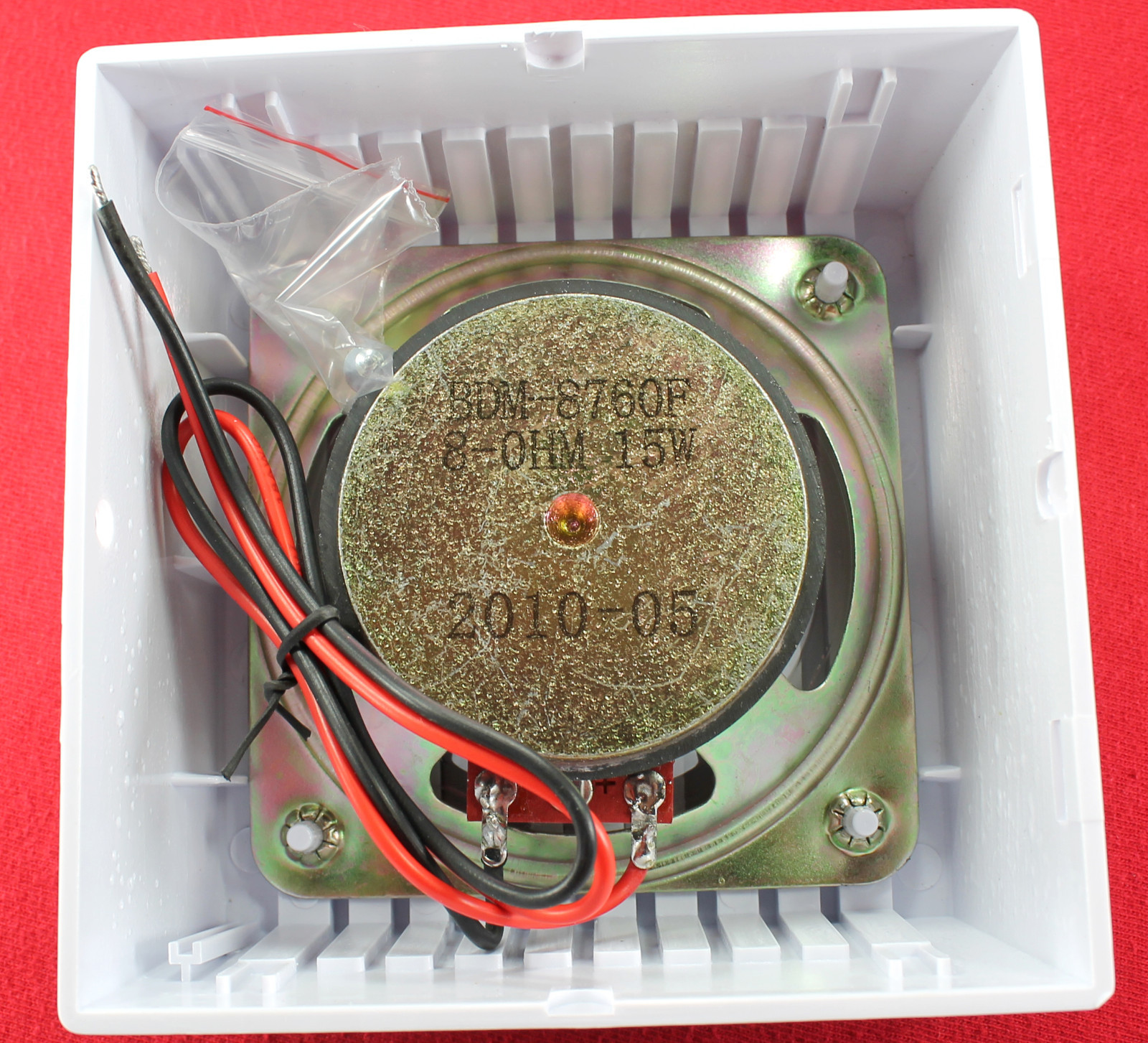 PTS15BHSW 8Ohm 15 Watt Wall Mount Speaker External Wired Alarm Siren