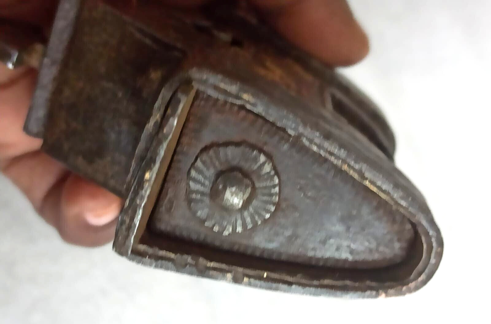 Vintage Iron Handcrafted Unique Shape Solid Heavy Padlocks