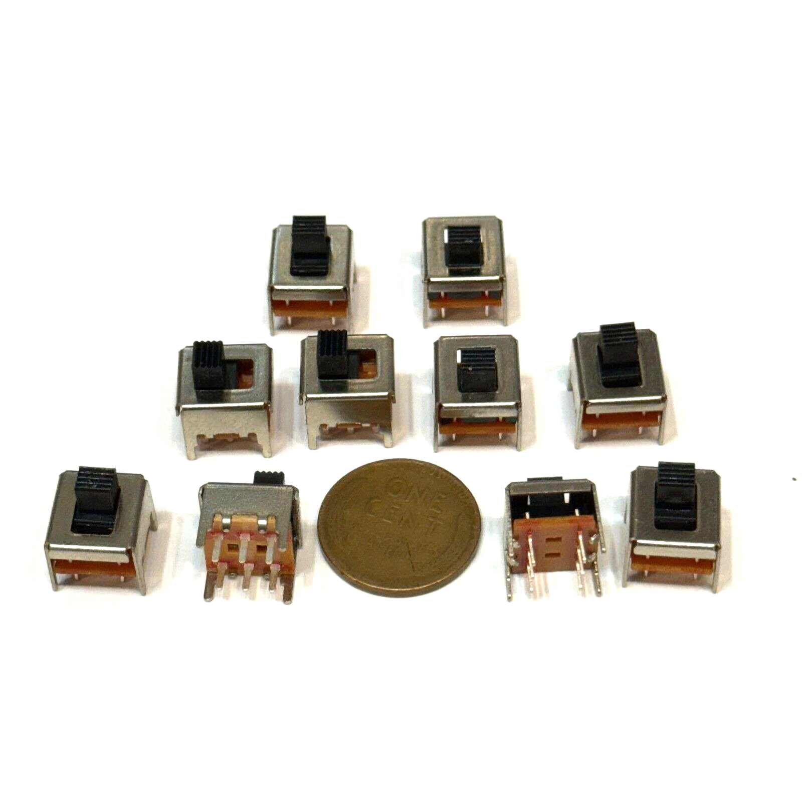 10 Pieces 6pin SS-22F05-G4 Mini micro small tiny Slide Switch PCB on off E87