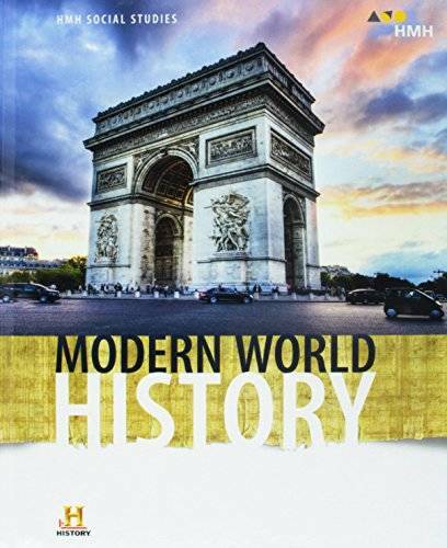 HMH Social Studies Modern World History: Student Edition 2018 - Hardcover - GOOD
