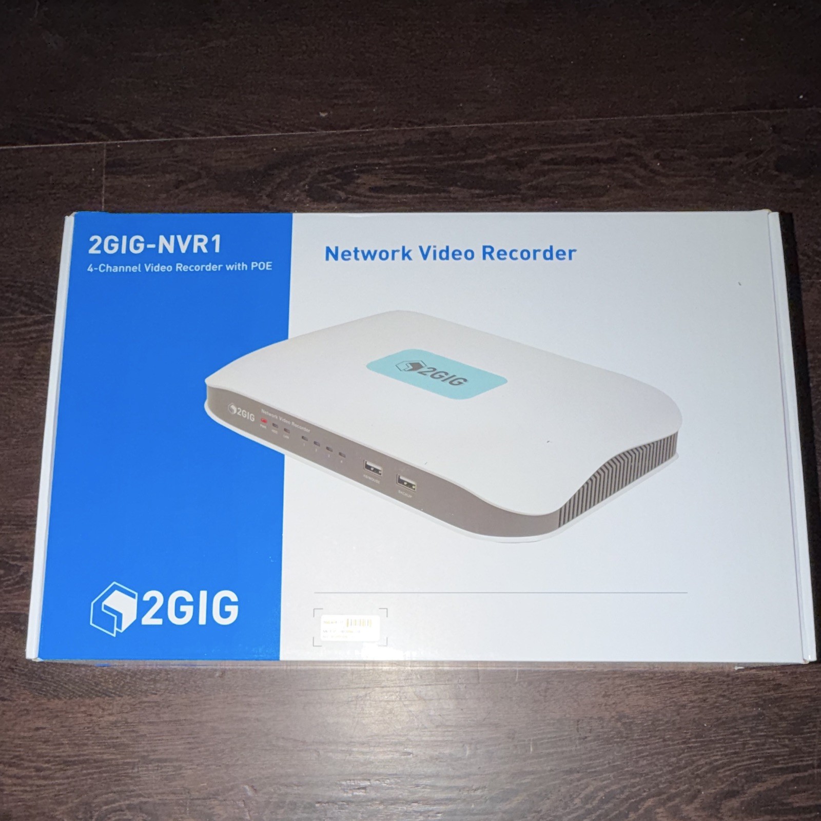 2GIG-NVR1 Network Video Recorder with 1TB HDD