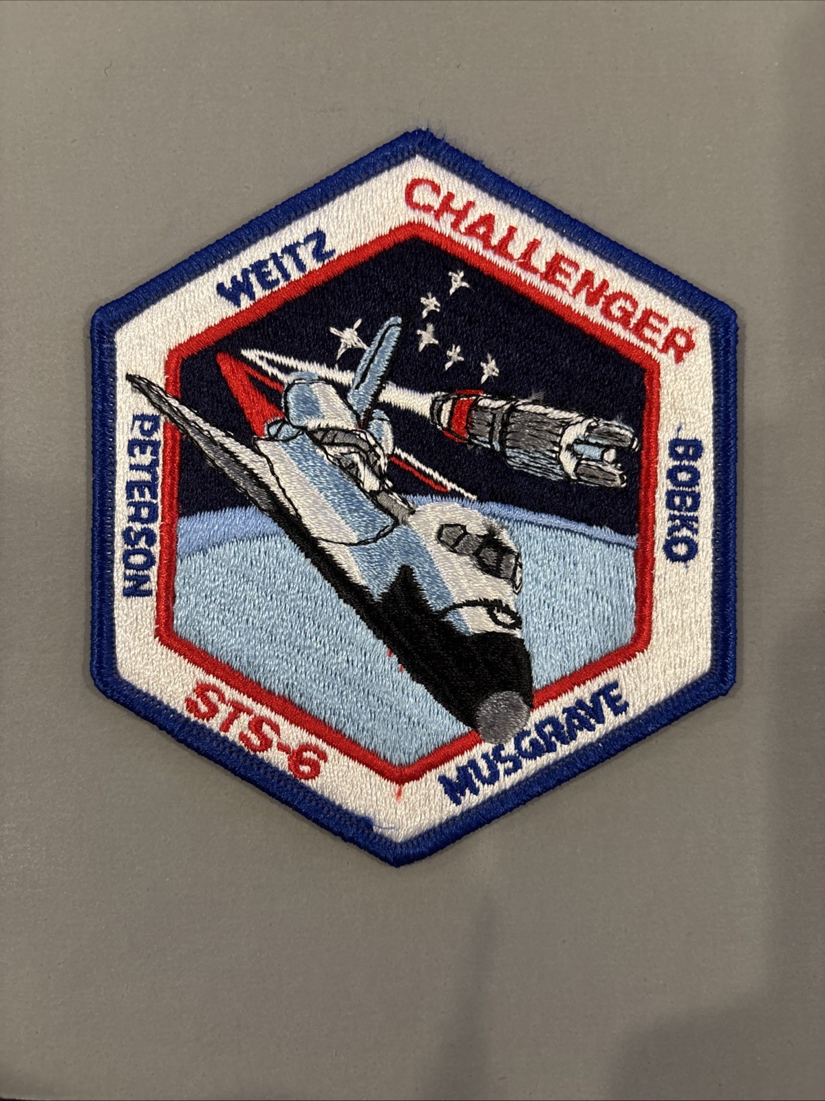 Challenger Space Patch
