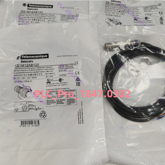 1PCS NEW Schneider XS1M12AB120 Fast ship