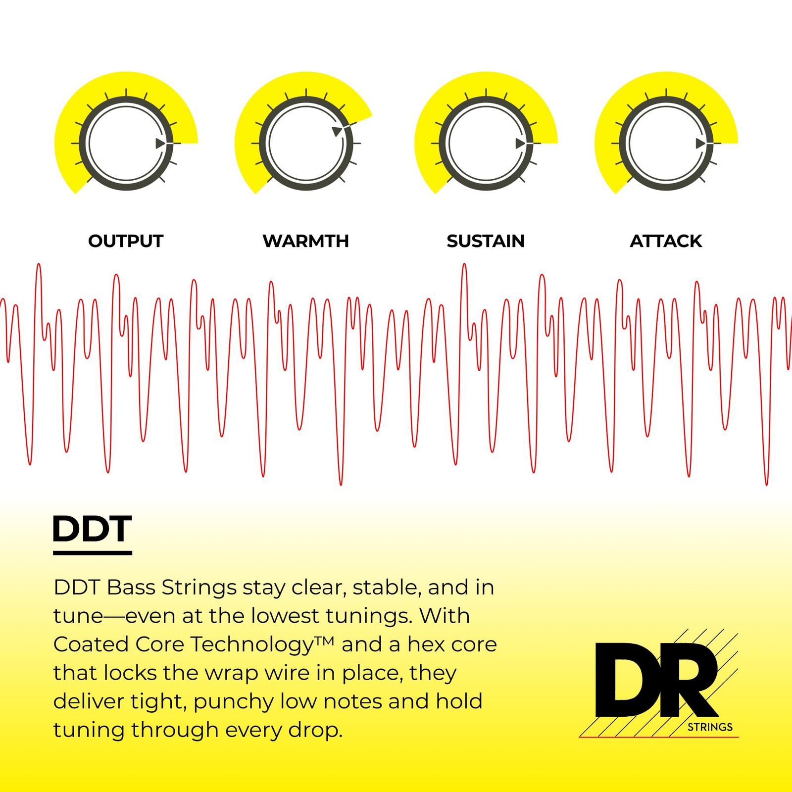 DDT Bass Guitar Strings (DDT-45)