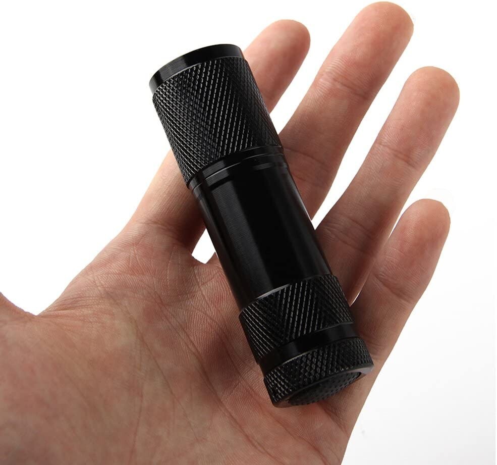 5X UV Flashlight Ultra Violet Blacklight Mini Torch Light Inspection Lamp Torch