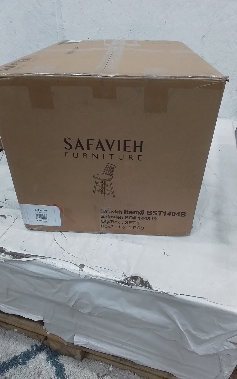 Safavieh QUAI SWIVEL COUNTER STOOL, Reduced Price 2172752157 BST1404B