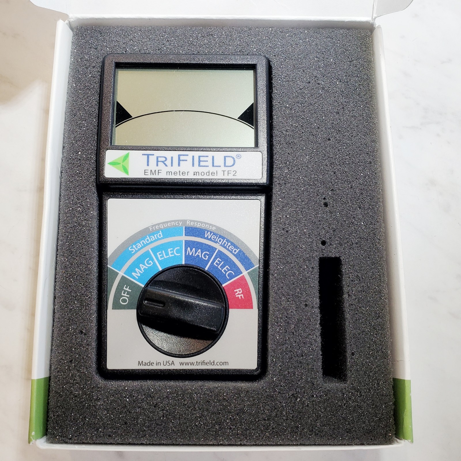 EMF Meter Model TF2 - #1 Handheld EMF Detector for 3 Types of EM Fields