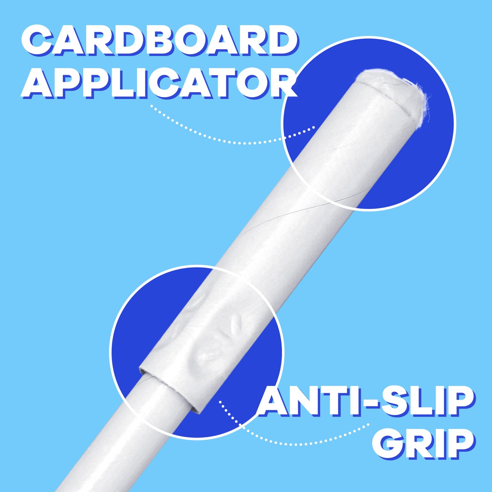 Cardboard Tampons Super Plus Absorbency Unscented 40 Count