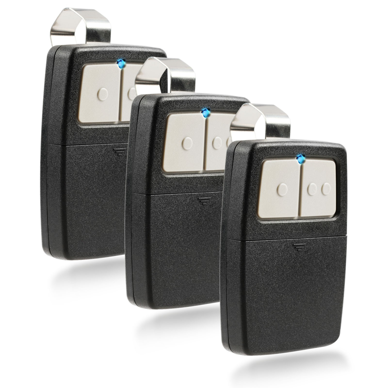 3x For Clicker 375LM 375UT KLIK1U Garage Gate Door Opener Remote 12 Dip Switch