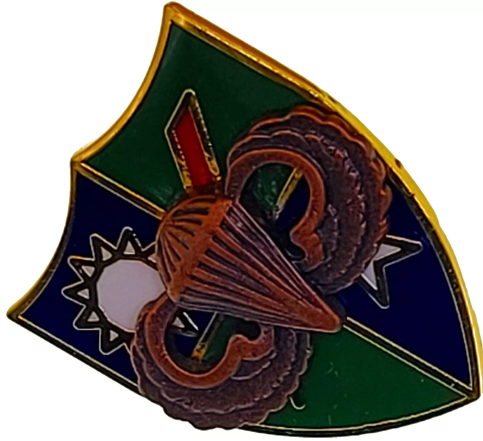 U.S. Army Military 75th Ranger Regiment Jump Wing Beret Cap Hat Custom Pin Badge