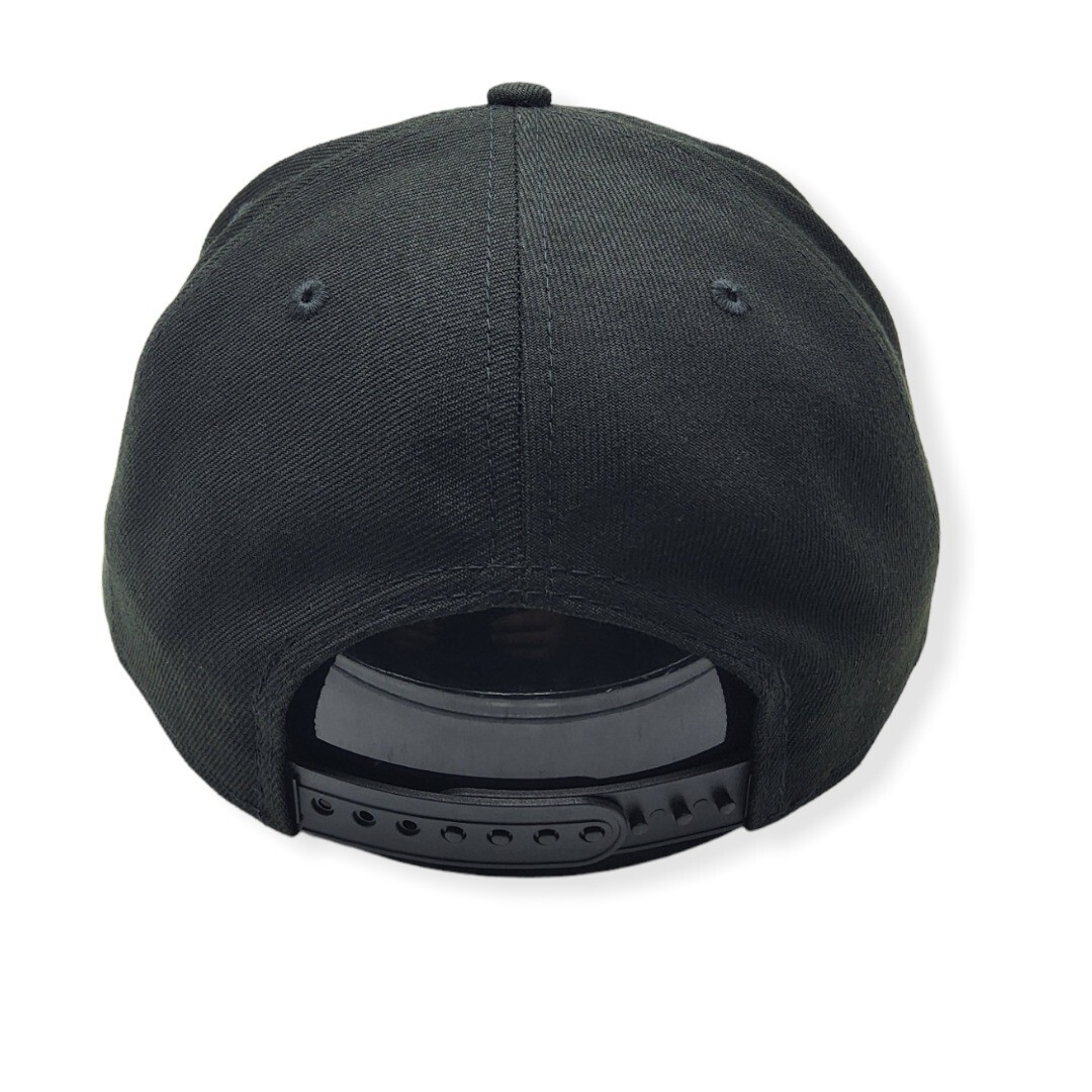 New Era Los Angeles Chargers 9Fifty Black/Black Logo Adjustable Snapback Hat Cap
